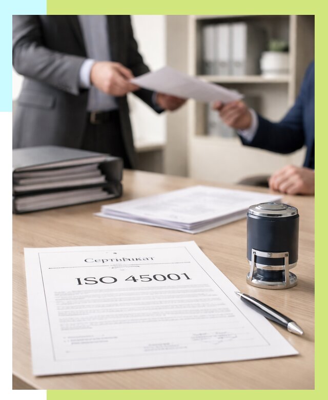 Сертификат ISO 45001 в Алексеевке под ключ от 45558 р. | Сертэкс